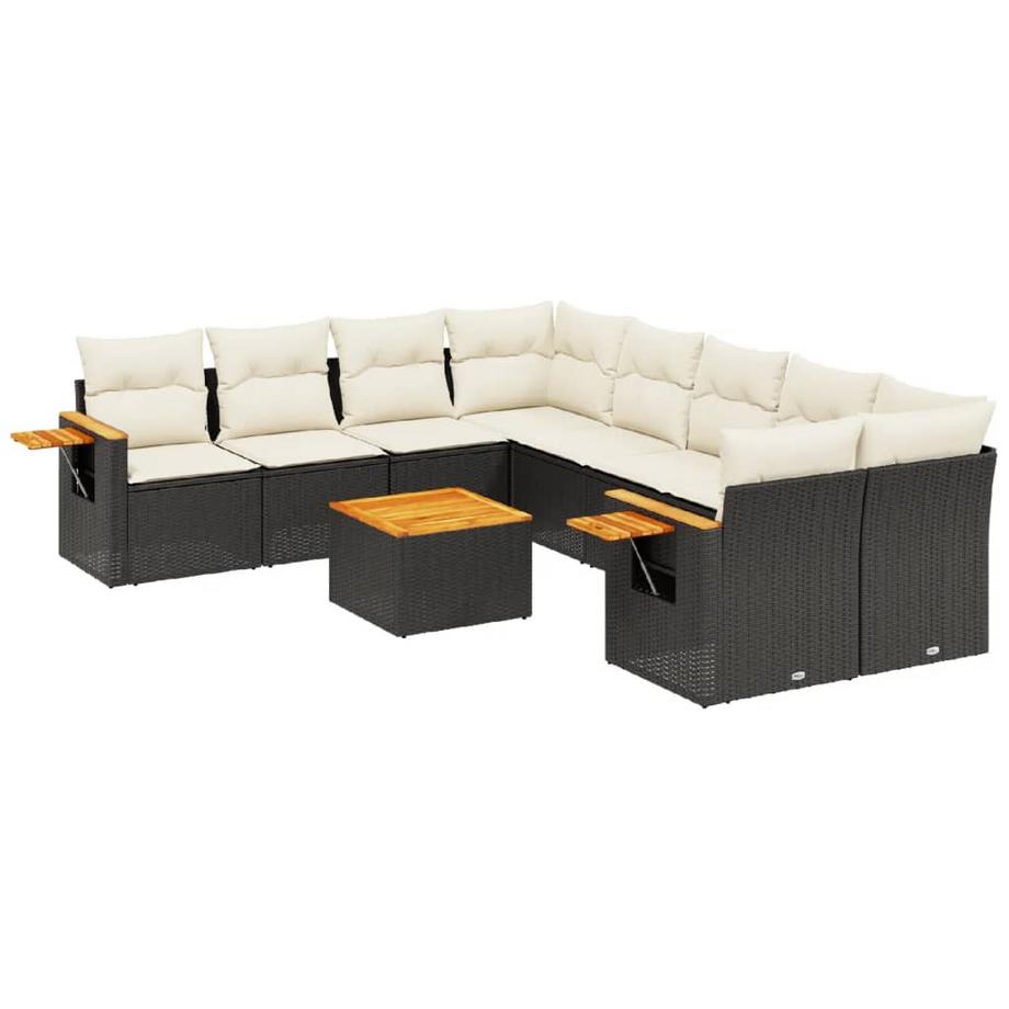 Garten sofagarnitur poly-rattan