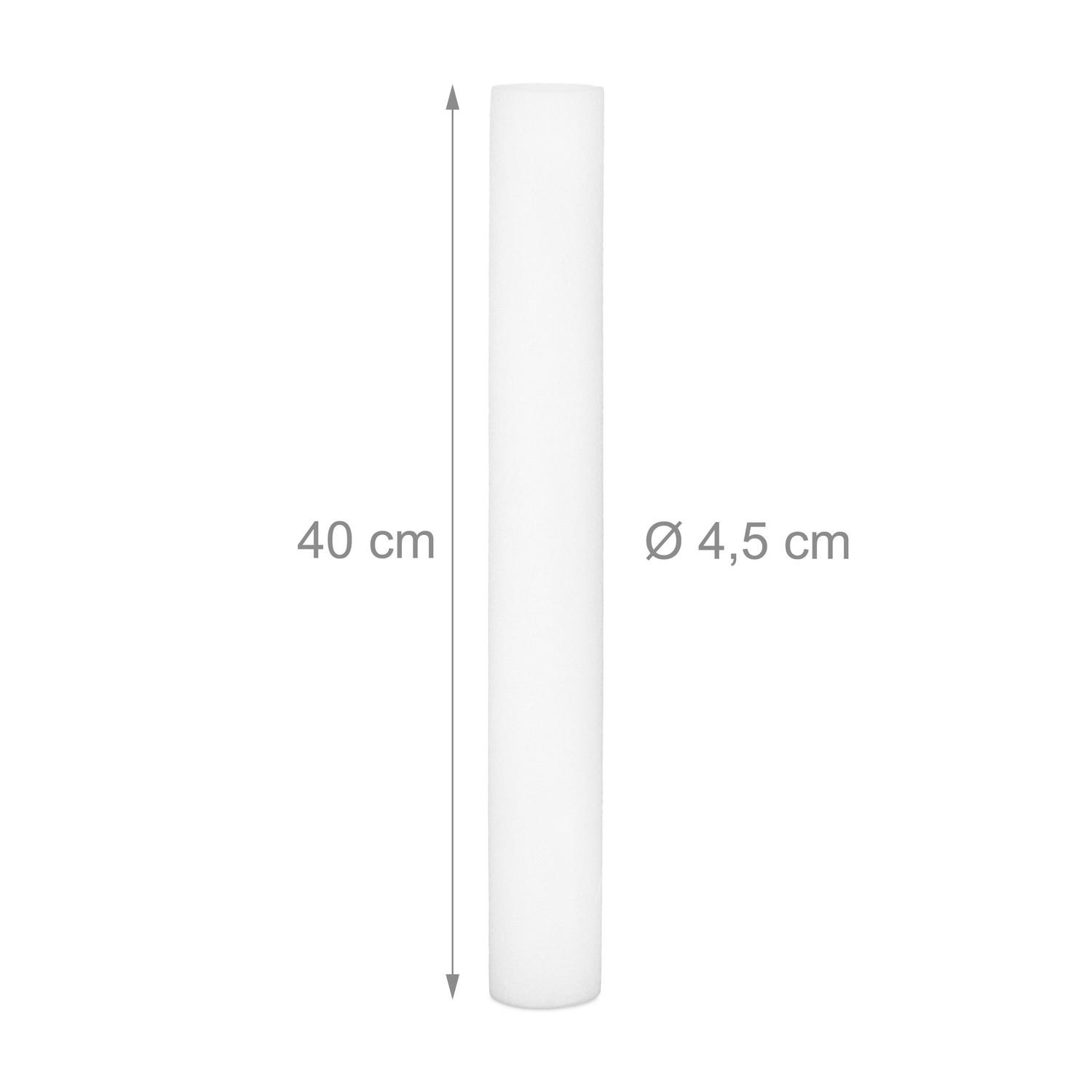 B2X set di 10 bastoncini luminosi a LED in plastica espansa  