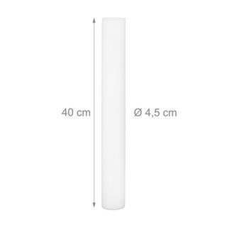 B2X set di 10 bastoncini luminosi a LED in plastica espansa  