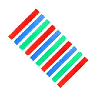 B2X set di 10 bastoncini luminosi a LED in plastica espansa  