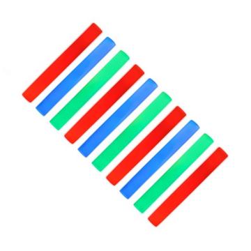 set di 10 bastoncini luminosi a LED in plastica espansa
