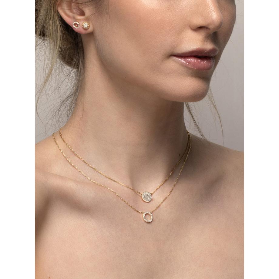 PHANTASYA  Collier 1621 Plaqué or 