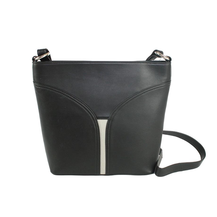 Schultertasche Caitlin, Leder