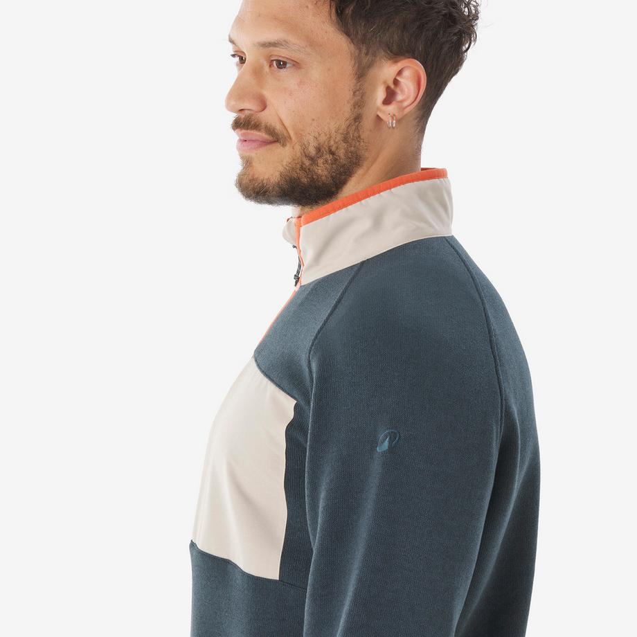 QUECHUA Pull de randonnée 1/2 Zip  