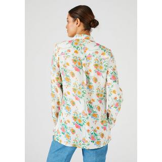 Damart  Bluse aus Viskose mit Blumendruck. 