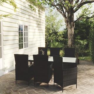 VidaXL Garten-essgruppe poly-rattan  