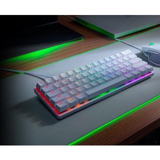 RAZER  Huntsman Mini Mercury Gaming Keyboard - (Red Switch) - US-Englisch - weiss 