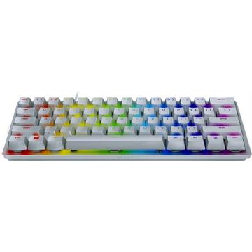 Huntsman Mini Mercury Gaming Keyboard - (Red Switch) - US-Englisch - weiss