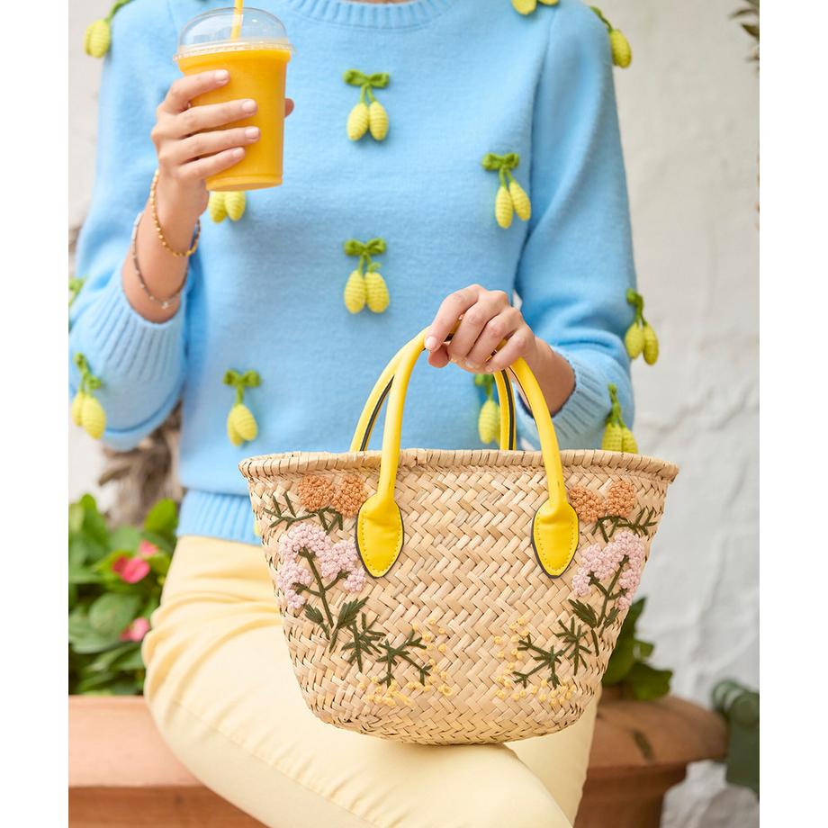 Joe Browns Sac Panier Brodé Floral  