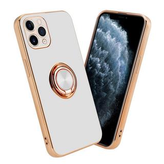 Cadorabo  Hülle für Apple iPhone 11 PRO MAX mit Ring - Schutzhülle 