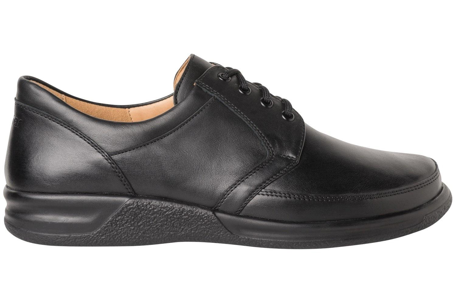Image of Kurt - Leder Schnürschuh Unisex Schwarz 45