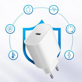 Avizar  Chargeur Secteur USB-C 20W Blanc 