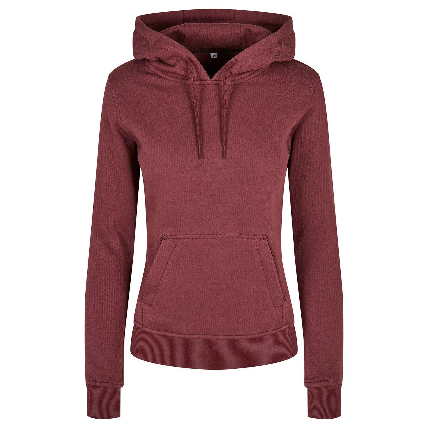 Image of Kapuzenpullover Unisex Rot Bunt M
