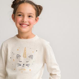 La Redoute Collections  Pullover mit rundem Ausschnitt 