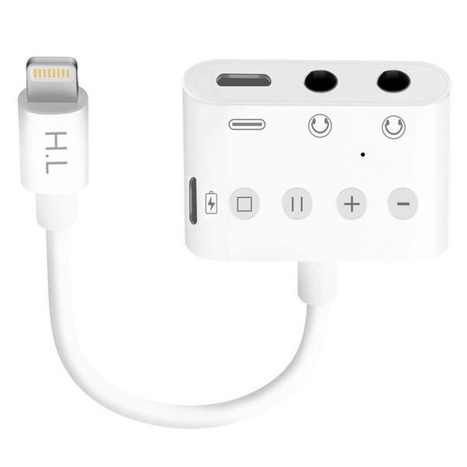 4-in-1 Lightning Audio/Ladeadapter