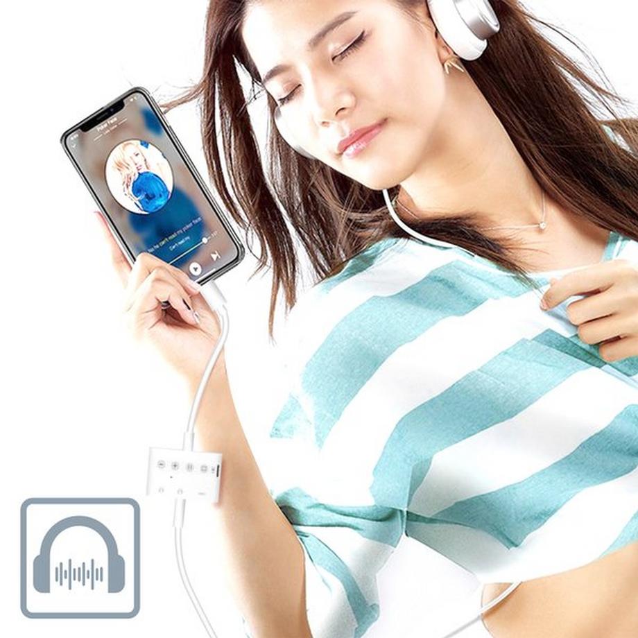 Avizar  4-in-1 Lightning Audio/Ladeadapter 