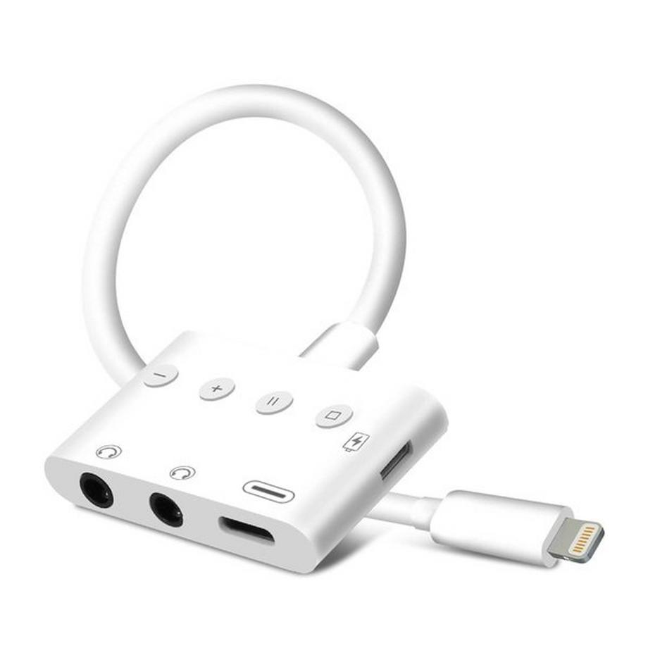 Avizar  4-in-1 Lightning Audio/Ladeadapter 