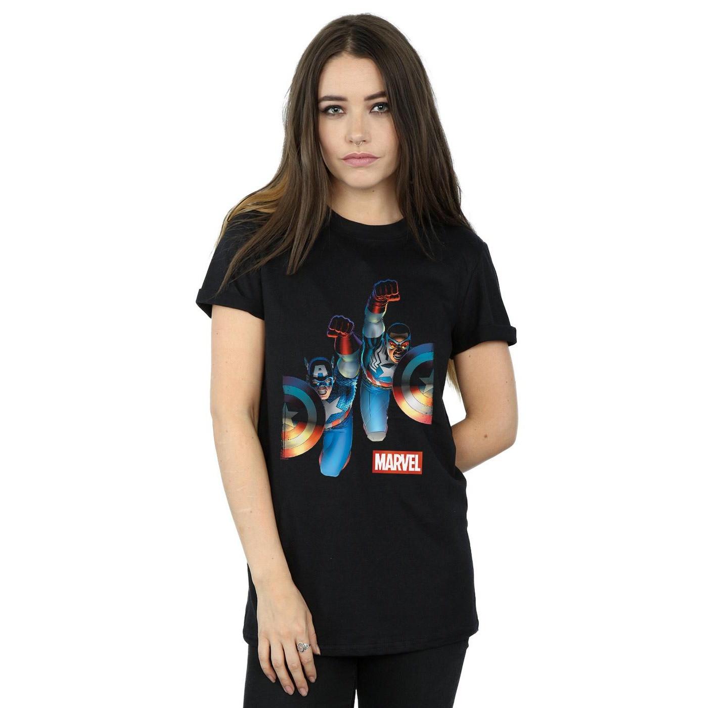 MARVEL  Side By Side TShirt 