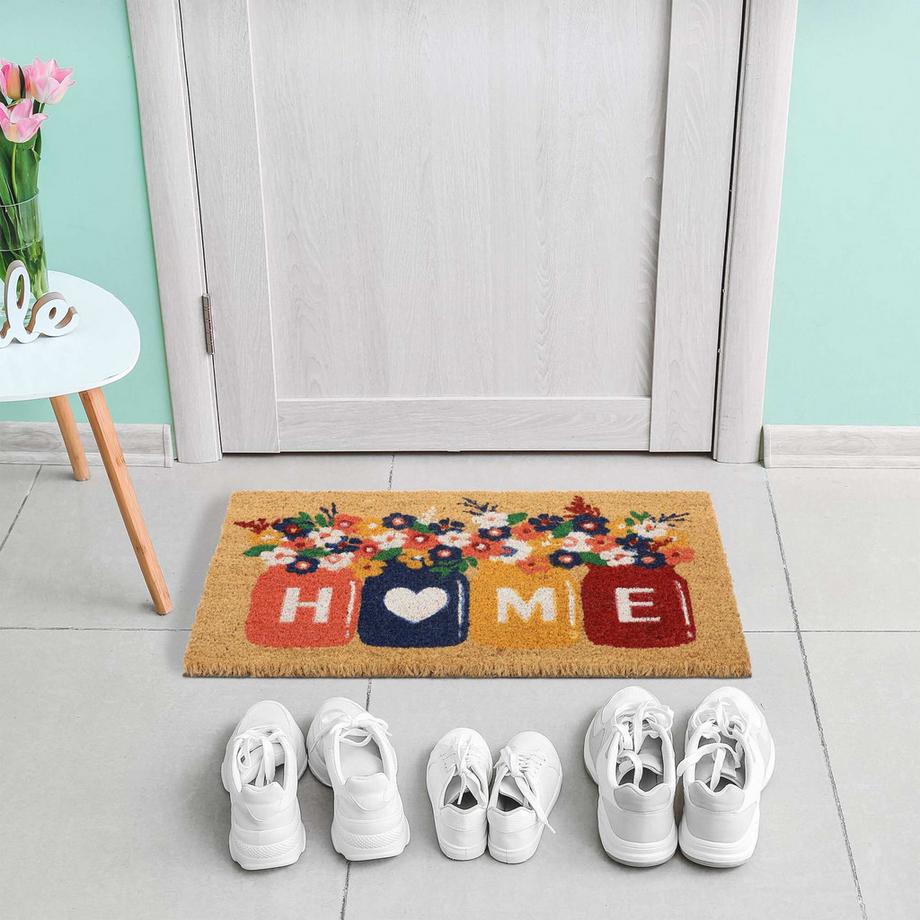 B2X Kokosnuss-Fußmatte Home  