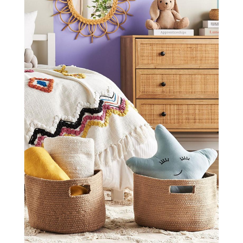 Beliani Korb en Coton  CHINIOT  