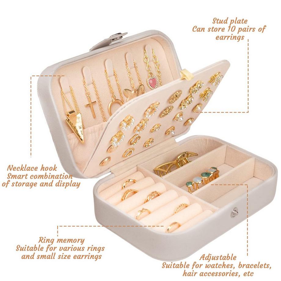 Only-bags.store  Schmuckkästchen, Schmuckaufbewahrung Kleiner Reiseschmuck 