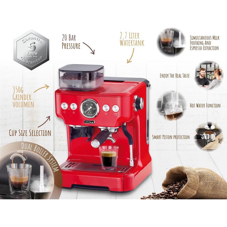 Trisa Trisa Barista Plus Macchina per espresso 2,7 L  