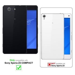 Cadorabo  Hülle für Sony Xperia Z3 COMPACT im Retro Design 