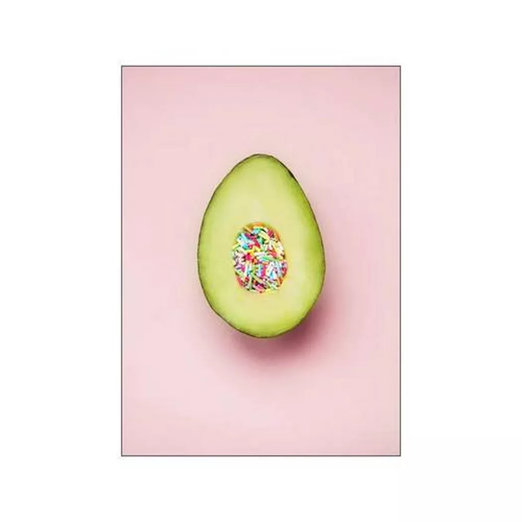 PosterandFrame - Poster Avo 50x70 cm, One Size