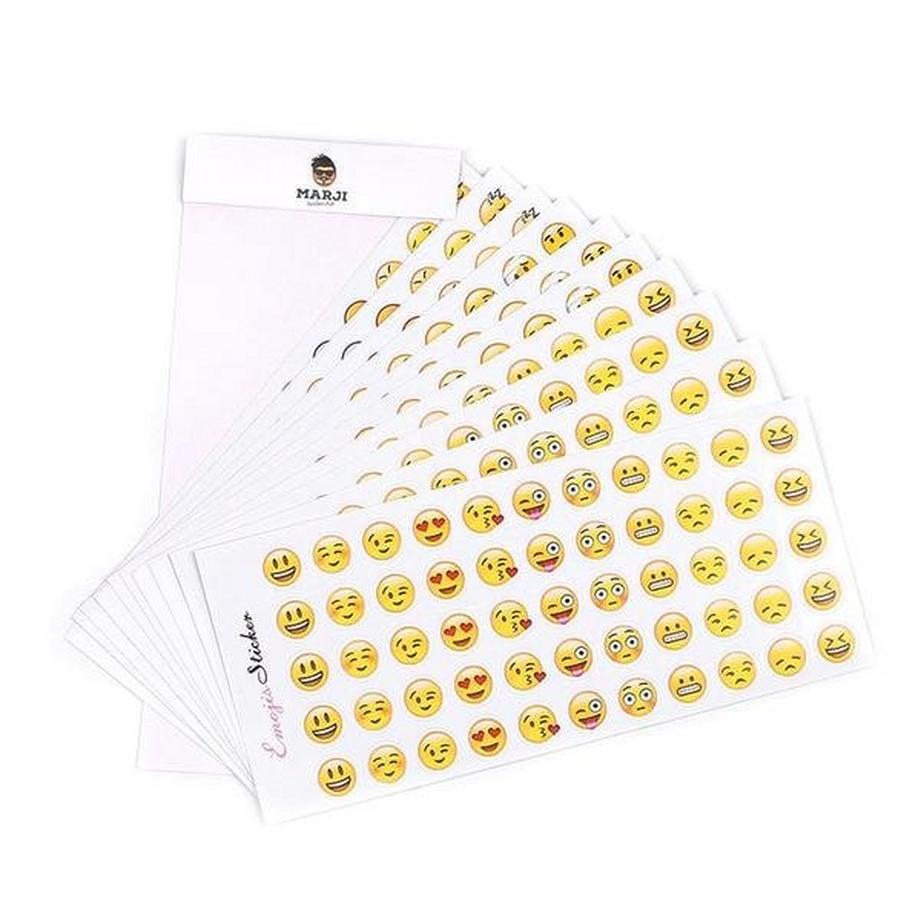 Autocollants Emoji - 33 motifs différents