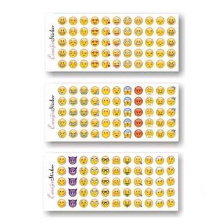 Gameloot Adesivi Emoji - 33 diversi motivi  