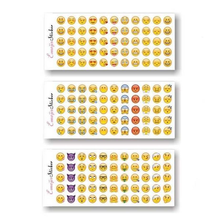 Gameloot Autocollants Emoji - 33 motifs différents  