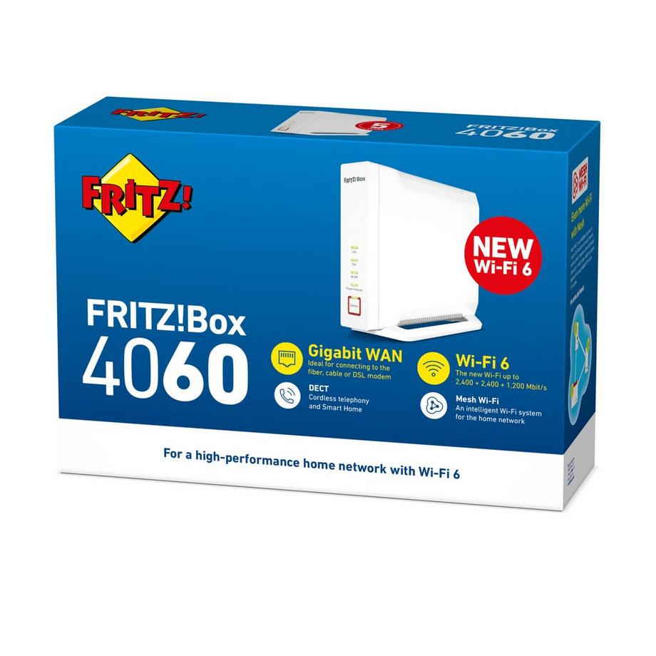 AVM  FRITZ!Box 4060 6000 Mbit/s Weiß 