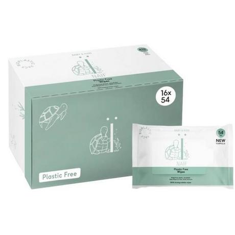 NAÏF  Naïf Lingettes sans plastique pour bébé (864 pcs) 