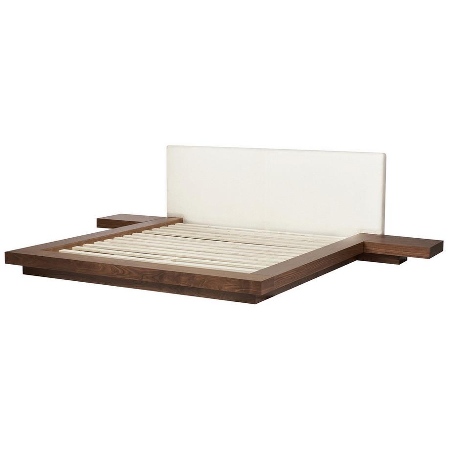 Beliani Lit avec LED en MDF  ZEN  