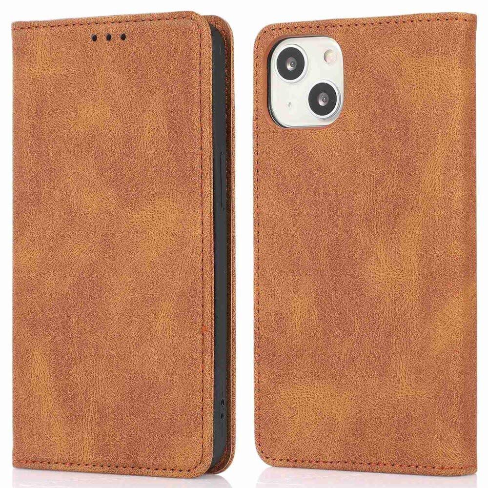 Cover-Discount  iPhone 15 Plus - Vintage Flip Case Hülle 