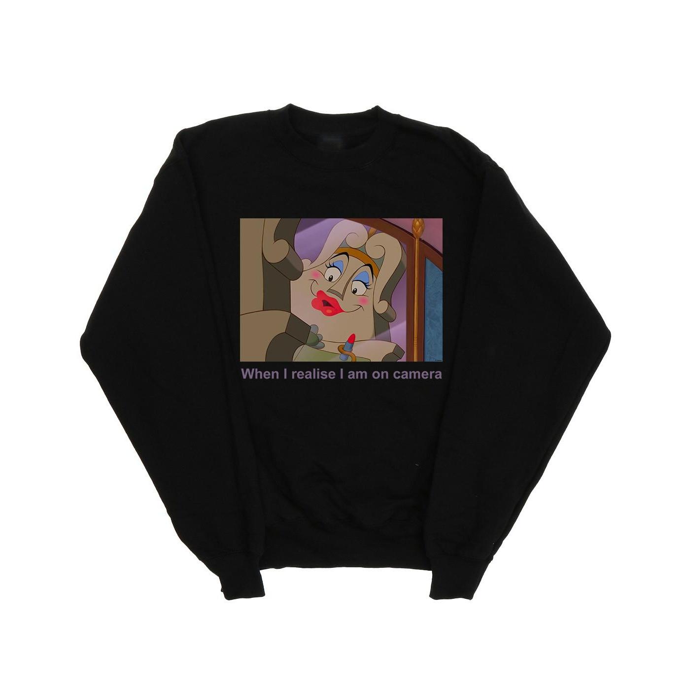 Image of Beauty And The Beast Madame De La Grande Bouche Sweatshirt Unisex Schwarz 104