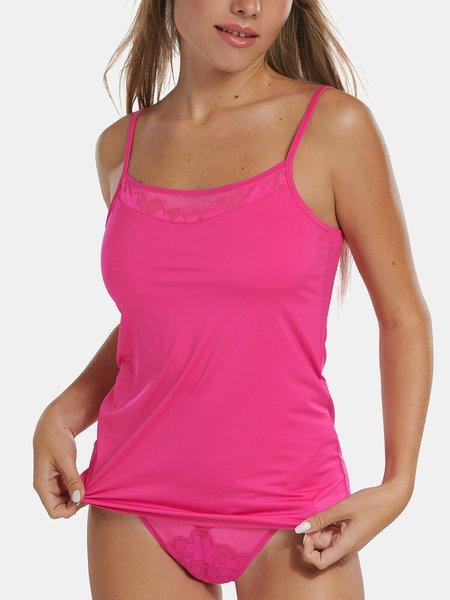 Image of Caraco Ohne Bügel Tank Top Leonie Damen Altrosa L