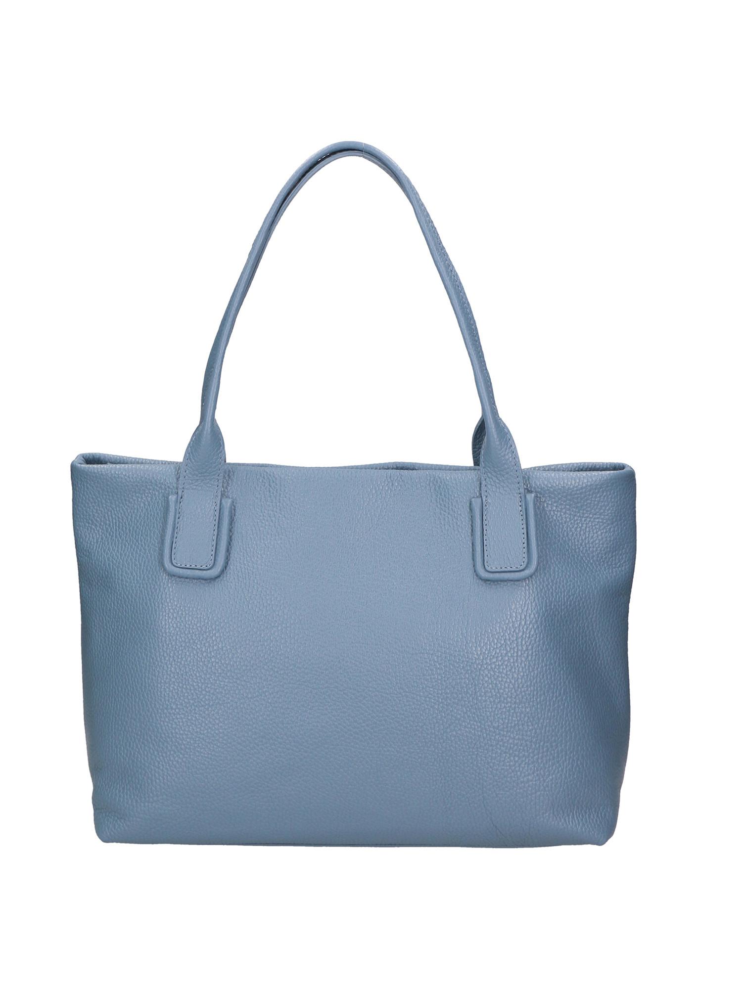 Image of Schultertasche Damen Himmelblau ONE SIZE