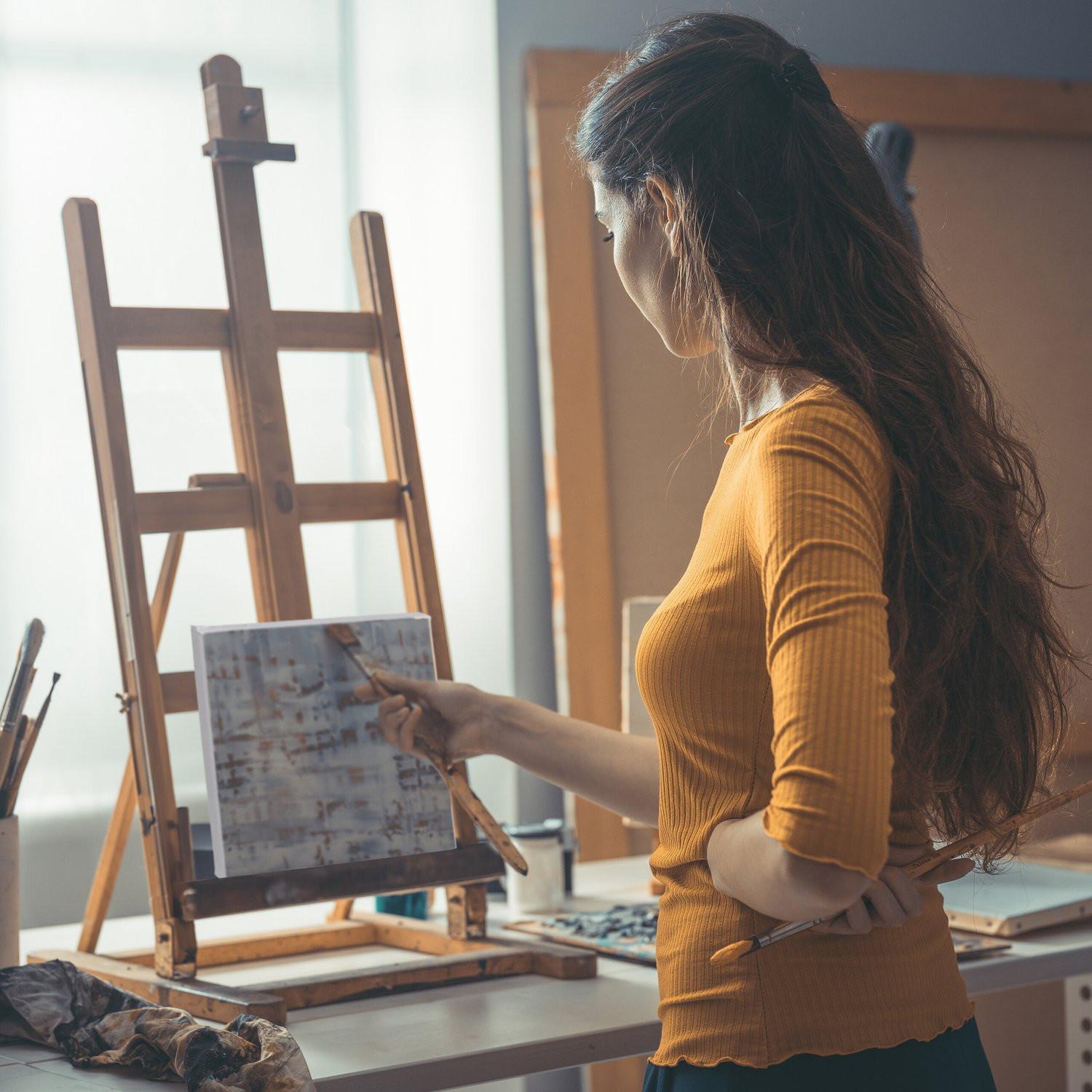 B2X Leinwandquadrat 10er Set  