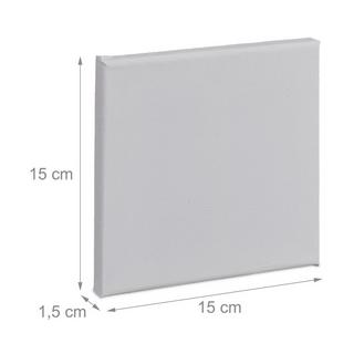 B2X Leinwandquadrat 10er Set  