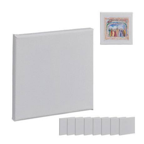 B2X Leinwandquadrat 10er Set  