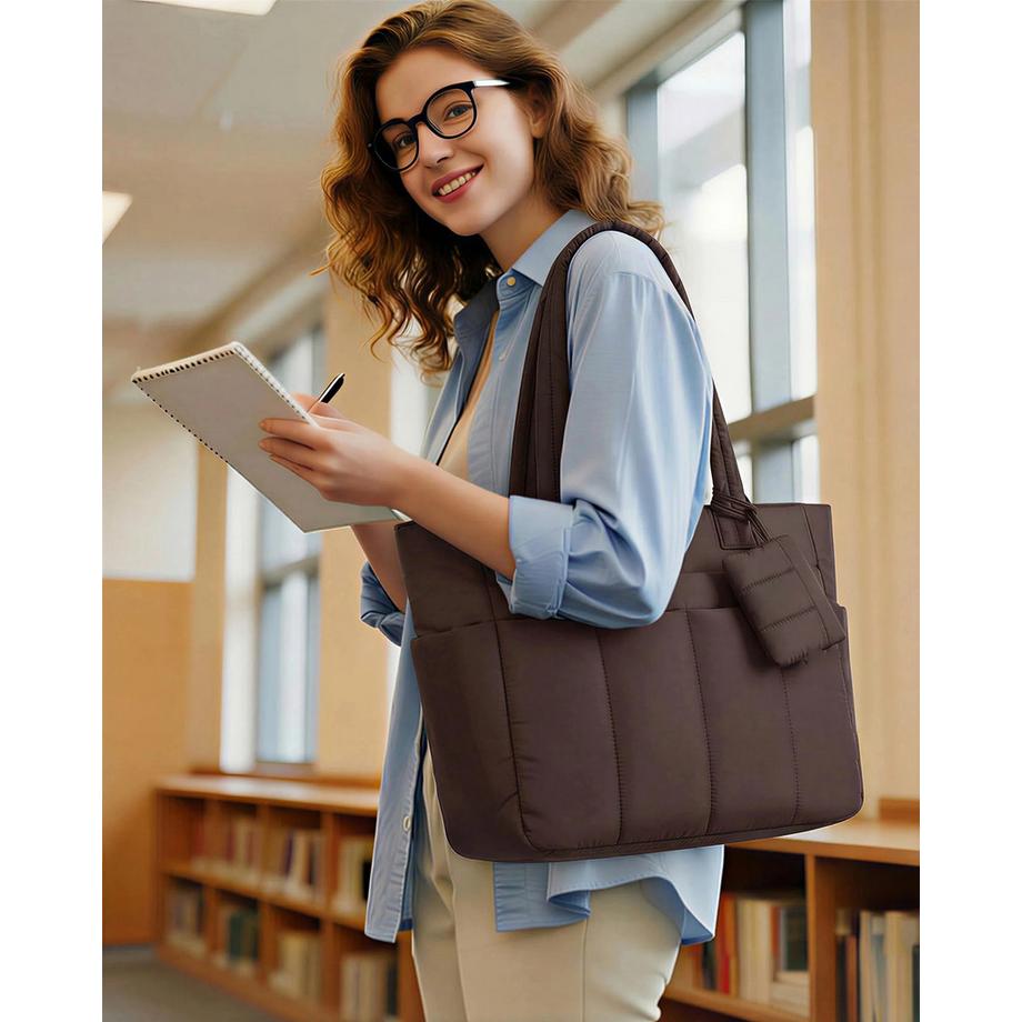 Only-bags.store Sac Fourre-Tout Quotidien avec Nombreux Compartiments et Étui Magnétique pour Écouteurs  
