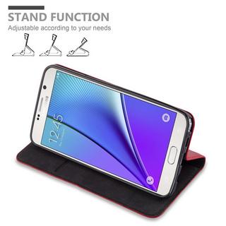 Cadorabo  Housse compatible avec Samsung Galaxy NOTE 5 - Coque de protection avec fermeture magnétique, fonction de support et compartiment pour carte 