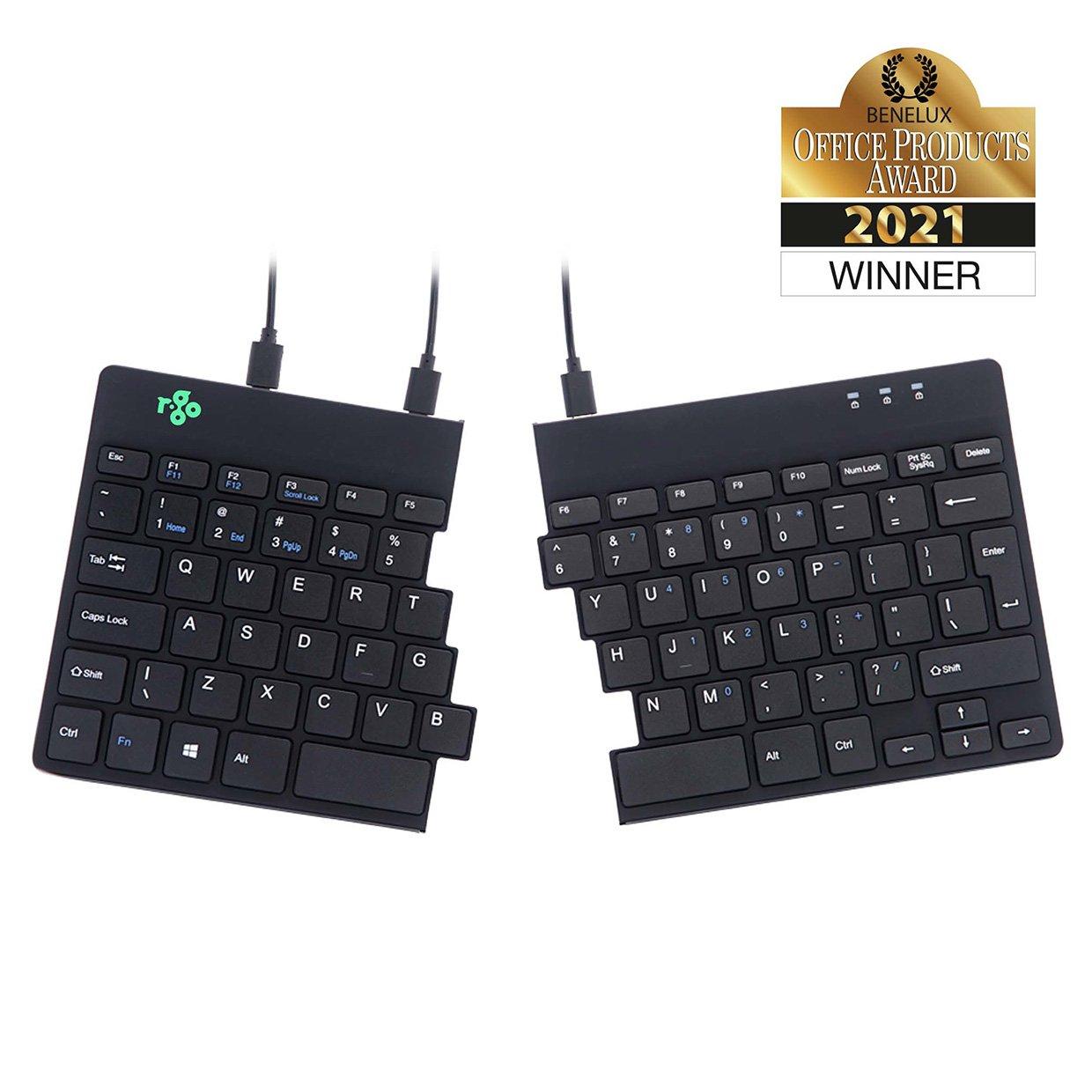 R-GO-Tools  R-Go Tools Split R-Go Break Ergonomische Tastatur, QWERTY (US), , kabelgebunden 
