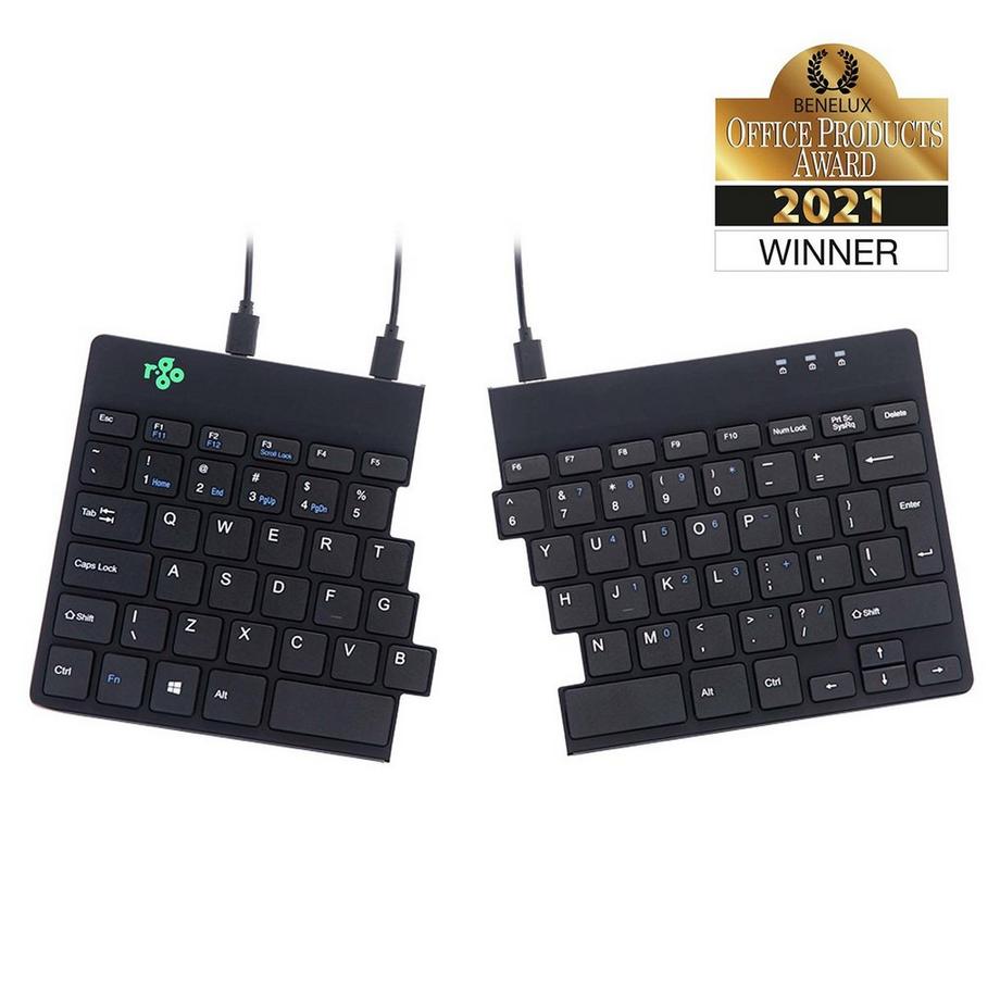 R-GO Tools  R-Go Tools Split R-Go Break Ergonomische Tastatur, QWERTY (US), , kabelgebunden 