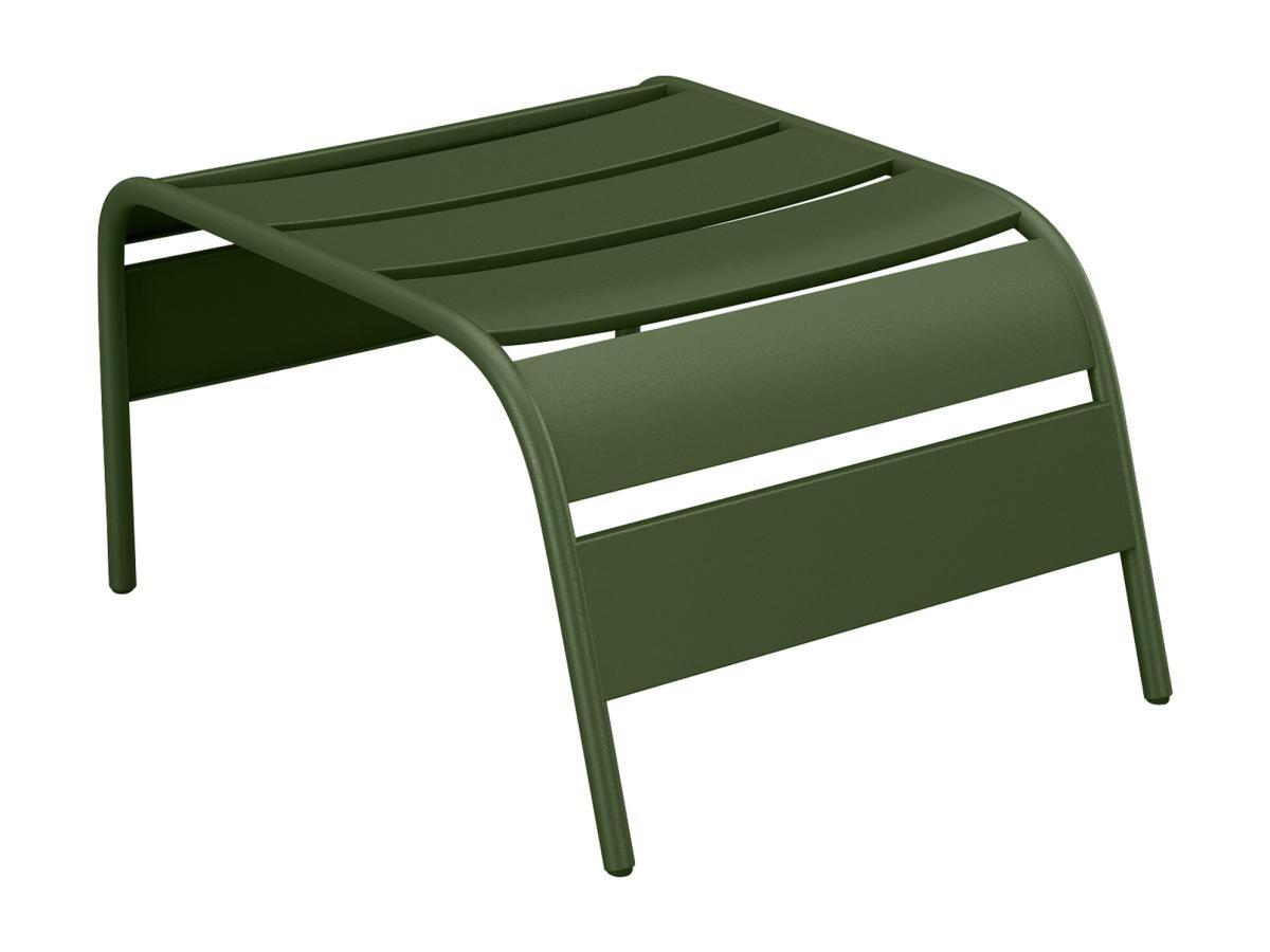 Image of Fußbank - 51 X 60 X 32 Cm - Metall - Khaki - Mirmande Von Mylia Unisex Grün ONE SIZE