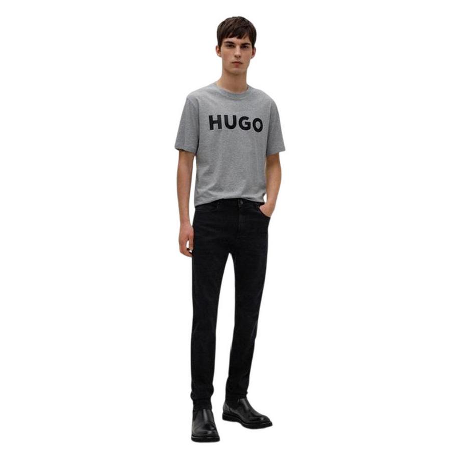 HUGO Dulivio T-Shirt mit Kontrastlogo  
