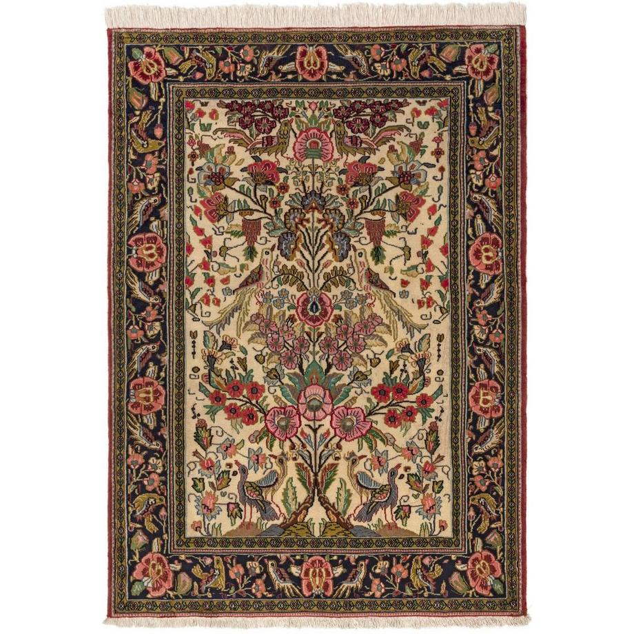Handgemachter Teppich Ghom