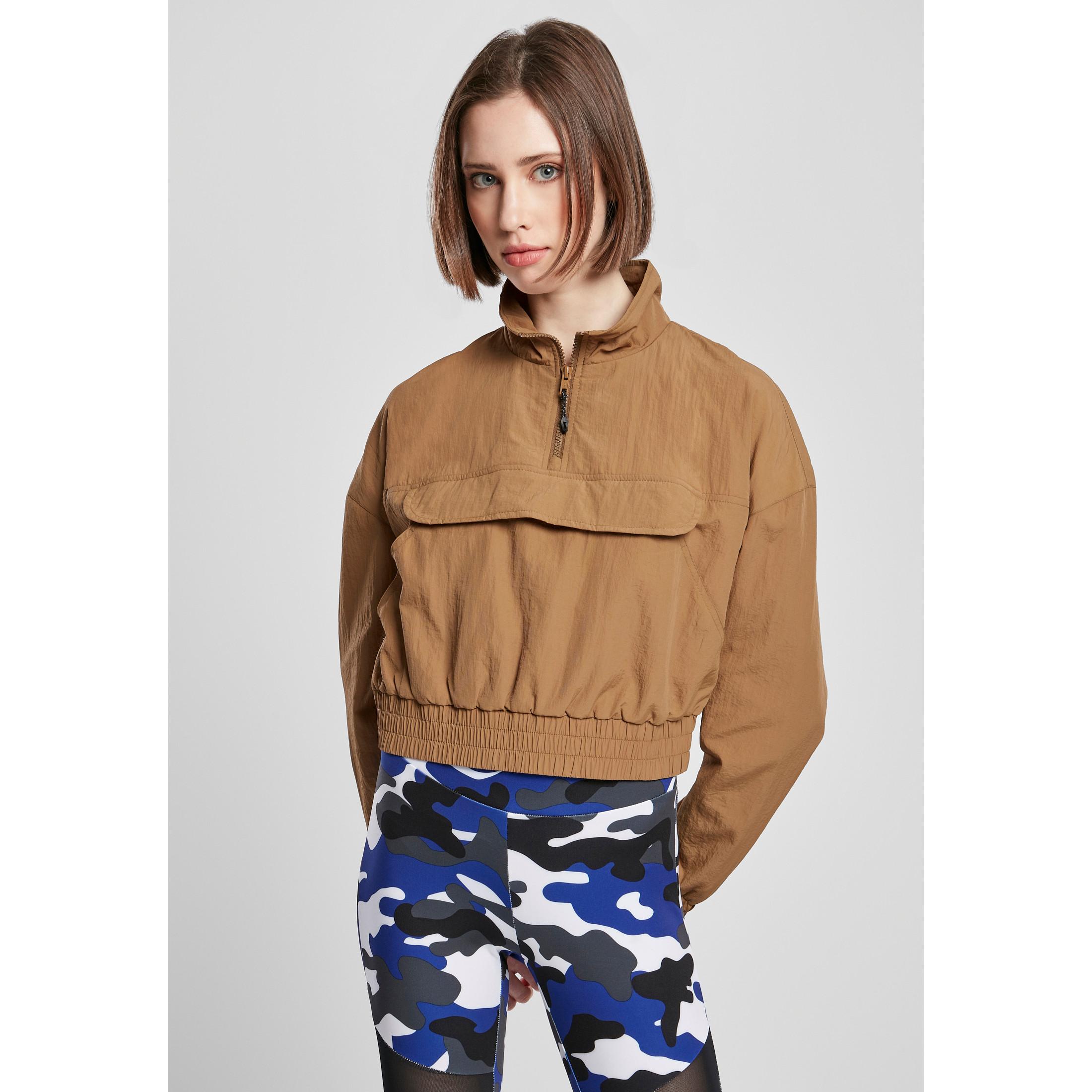 Image of Jacke Cropped Crinkle Nylon Unisex XL