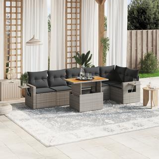 VidaXL Garten sofagarnitur poly-rattan  